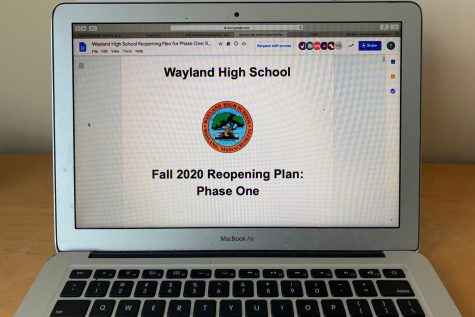 On Aug. 31, Wayland High School Principal, Allyson Mizoguchi, sent out an email to WHS families detailing the reopening plan for the fall of 2020.