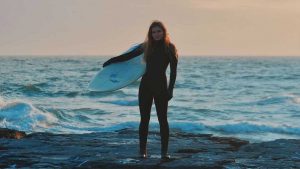 Tess Heilman: Surfing is a really nice escape from everything going on