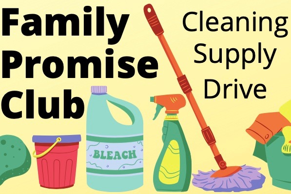 The Family Promise club, started by junior Maeve Myles and sophomore Elena Liu, is running a cleaning supply drive for Family Promise MetroWest. Donations can be dropped off in a bin outside the Wayland High School main office. 
“As a club, we strive to help others and support local homeless families through the Family Promise Metrowest organization,” Myles said. 