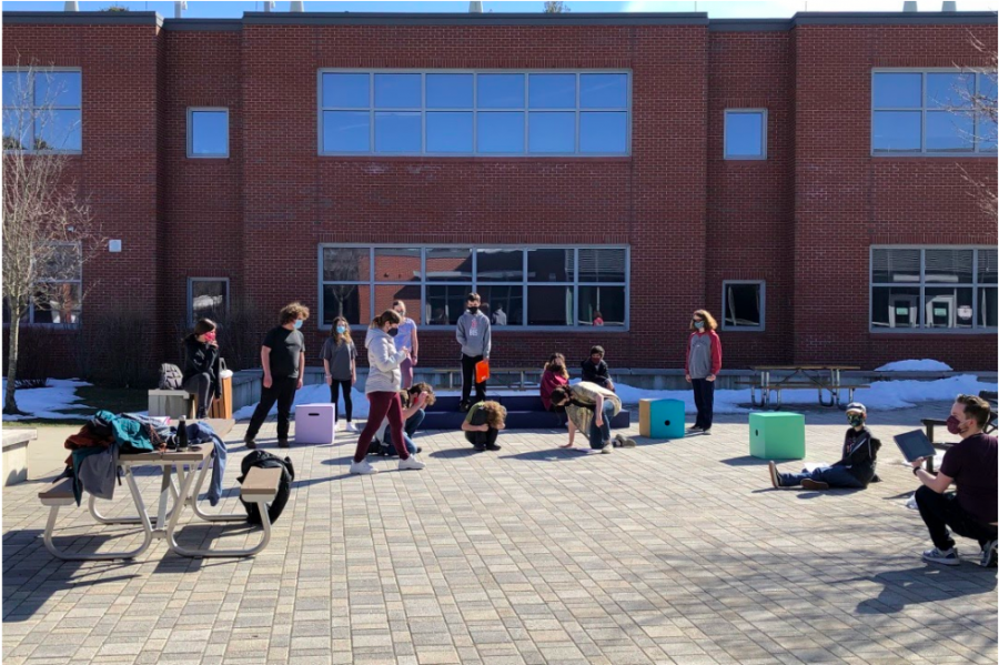 WHSTE rehearses for their winter one-act plays. Many of the same students will soon start rehearsing for WHSTE's next project, "The Musical Revue." “It’s going to be fun,” sophomore Jane Gargano said. “Things are going to be difficult with the pandemic, but 'The Musical Revue' is a good alternative.”