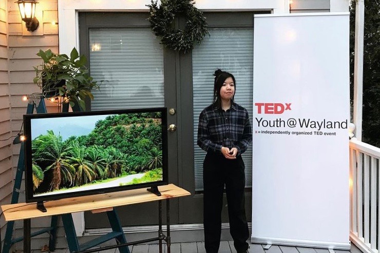 When+the+pandemic+hit%2C+the+TEDx+Core+team+was+initially+discouraged%2C+as+it+was+uncertain+if+they+could+still+host+the+TEDxYouth+event.+However%2C+the+TEDx+Core+team%2C+speakers+and+coaches+persevered+and+adapted.+%E2%80%9CWe+took+a+pause+on+planning+during+the+beginning+of+quarantine+but+then+began+hosting+our+group+meetings+via+Zoom%2C%E2%80%9D+senior+Aydan+McGah+said.+%E2%80%9CWe+then+decided+we+had+to+record+all+of+the+talks+on+video+in+order+to+hold+a+virtual+viewing+of+them.+We+mapped+out+a+timeline+for+the+speakers+in+order+for+them+to+be+ready+for+the+recordings%2C+and+we+set+up+an+outdoor+recording+space+at+my+house.+We+created+a+large+TEDx+sign+and+set+up+lights+to+make+an+appealing+video+background.%E2%80%9D