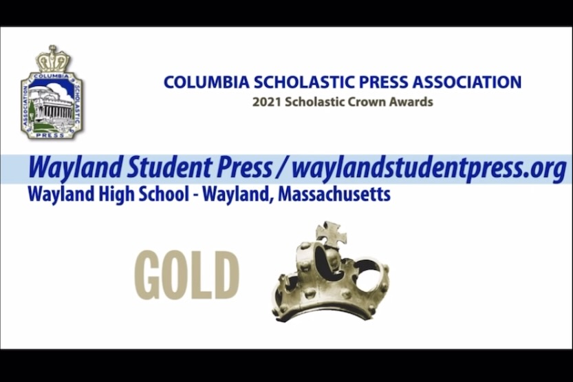WSPN was awarded with a Gold Crown from the Columbia Scholastic Press Association. 