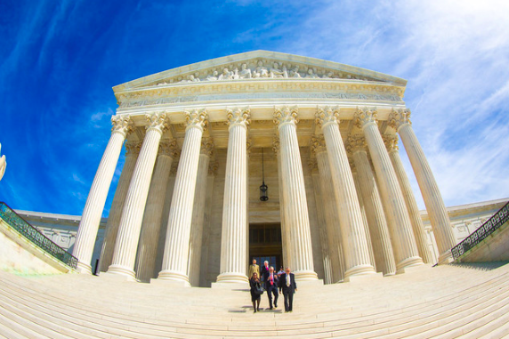 The Supreme Court building in Washington, D.C.. Later this year, the nine justices of the Supreme Court will weigh in on a case concerning the limits of student expression when off-campus. I do not believe a school should have the ability to limit student speech off-campus, Student B, who wanted to remain anonymous, said. Students are expected to maintain high standards in school, and I believe it to be unrealistic to expect these standards to be extended to every facet of a students life.