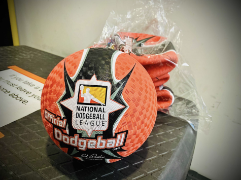 Recently delivered dodgeballs wait to be inflated for the SADD tournament on Saturday evening. The annual event was disrupted due to COVID-19, but it has returned after two years. “Our goal for the dodgeball tournament is to raise money for our club so we have the ability to do fun events later in the year,” senior Haley Melvin said.