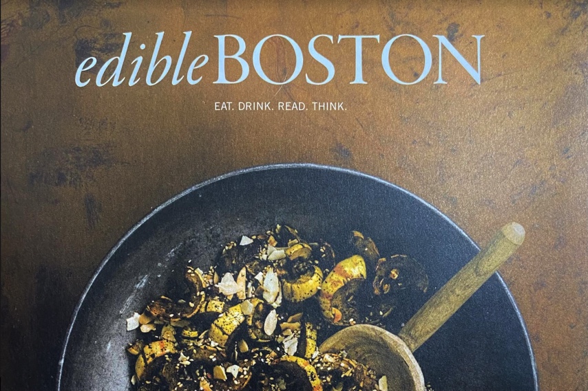 Wayland resident, Sarah Blackburn, and her husband now own the magazine “Edible Boston. The couple purchased the magazine in 2019, after Blackburn had been working with the magazine for almost 10 years. “Food is life, Blackburn said. Food is what everyone wants to talk about. The best thing about our magazine is that its not news, you can pick up an old copy from 2016 and its still relevant.”