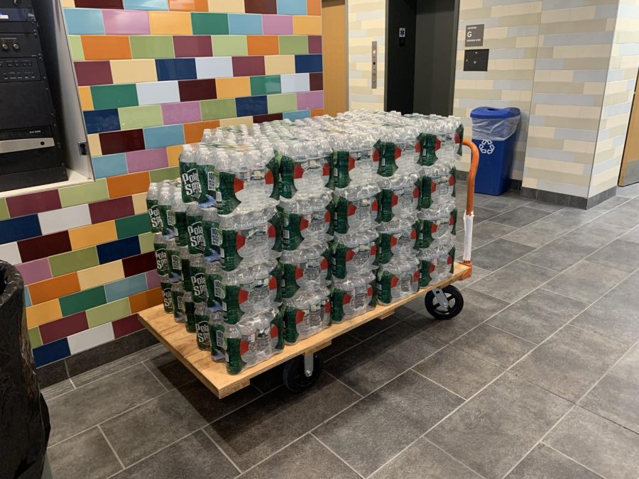 Fifty cases of Poland Spring water bottles get distributed per day at WHS. As a result of the high levels of PFAS in Waylands water, the water fountains are  unusable. Because of this, plastic water bottles are in use throughout the day, harming many. 