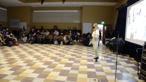 WHS walks the runway at the sustainable fashion show (video)