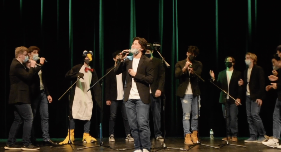 A capella hits a high note during Winter Week