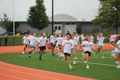 On the first day of school, seniors rush onto the turf in their senior shirts. It’s a tradition for seniors to make an entrance to the rest of the school every year. Although this is a tradition that has been going on for years now, many other traditions have changed over the years.