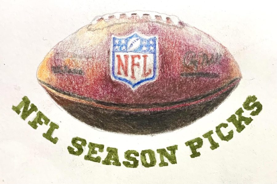WSPNs+Emily+Roberge+and+Bella+Schreiber+discuss+their+picks+for+the+2022-2023+NFL+season.+