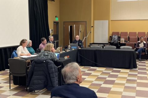 Waylands School Committee gathers on March. 1 for the first meeting since Omar Easys departure and the publication of his discrimination filing against the School Committee.