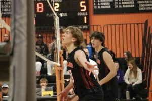 Boys volleyball falls to Milford