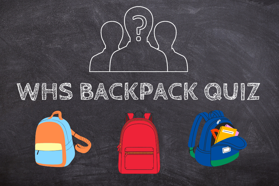 Quiz: Can you guess whose backpacks these are?