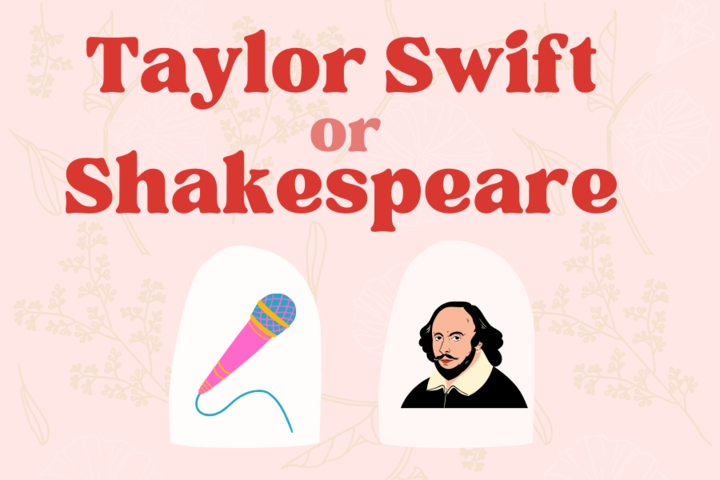 Join reporters Mischa Lee, Elyssa Grillo and Mackenzie Macchi as they ask fellow Wayland High School students whether they think a quote is written by Taylor Swift or Shakespeare.