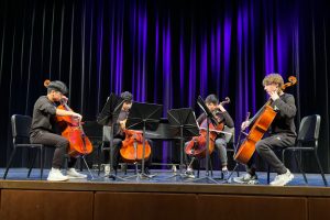 Tri-M Music Honor Society performs its annual Winter Week show