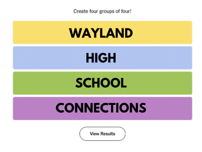 Wayland High School connections