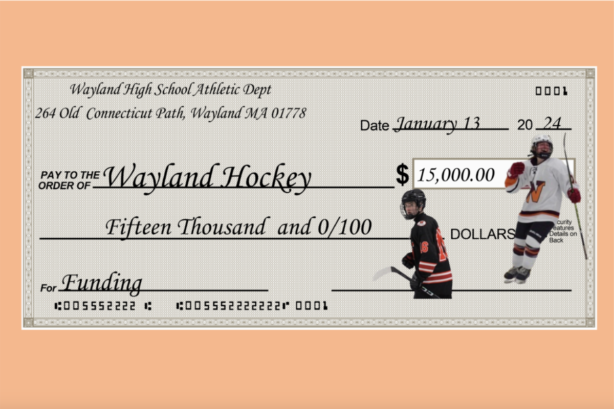 With+the+recent+addition+of+Wayland+Hockey+to+the+towns+athletic+budget%2C+hockey+players+are+at+ease+with+sport+costs%2C+and+the+programs+future+at+the+school.+%0A%0A%E2%80%9CI%E2%80%99m+very+excited+and+proud+that+the+funding+passed%2C%E2%80%9D+Recently+elected+boys+hockey+captain+Shane+Desmond+said.+%E2%80%9CI+know+the+WHA+has+put+in+a+lot+of+effort+to+get+this+done%2C+and+I+know+the+main+goal+is+to+make+%5Bhockey%5D+more+affordable.%E2%80%9D
