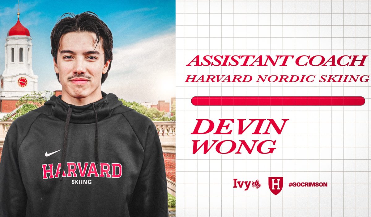 Wayland High School Class of 2019 alum Devin Wong is the new assistant coach of Harvard University Nordic Ski Team. "I’m excited to be a part of a new team and coaching staff am motivated to learn from [head coach] Cate Brams and grow as a coach and wax tech," Wong said.