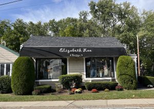 Elizabeth Lee, a boutique that specializes in women's clothing, is located on Route 20 in Wayland, Massachusetts.