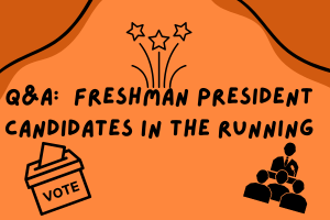 Q&A:  Freshman presidential and vice presidential candidates in the running