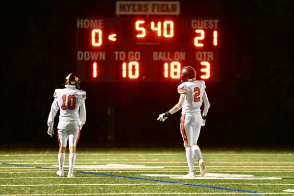 Seniors prepare for their senior night on Nov. 1. The ceremony will begin at 6:30 p.m. under the WHS turf lights. The psych for the game will be “USA.”