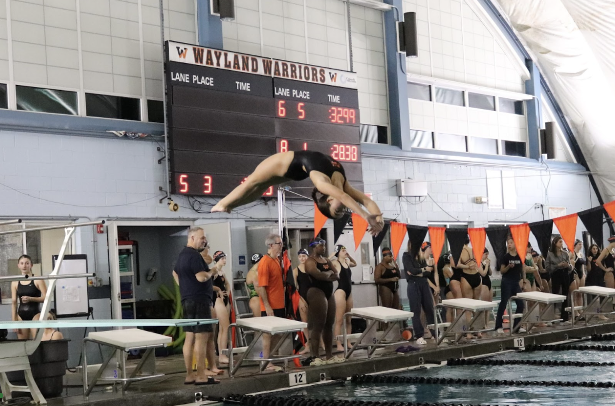 WSPN's Carolina Sdoia reflects on the sport of diving at WHS.