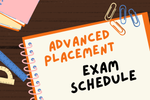 Wayland High School students begin taking AP exams on May 5.