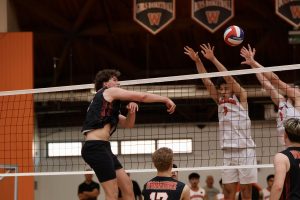 Boys volleyball strikes against Marlborough, advancing them into the Final Four