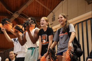 Girls Volleyball slams Belmont in home opener
