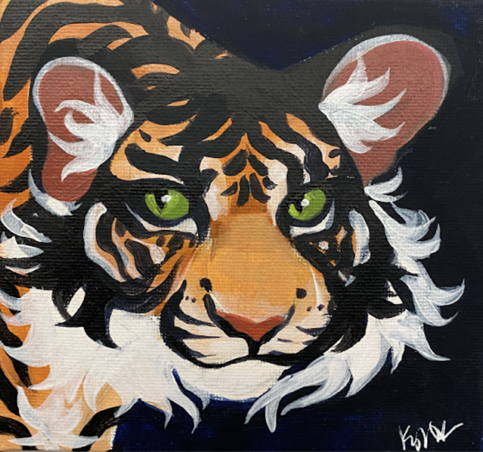 This month's artist is senior Kaileigh Walker. 

