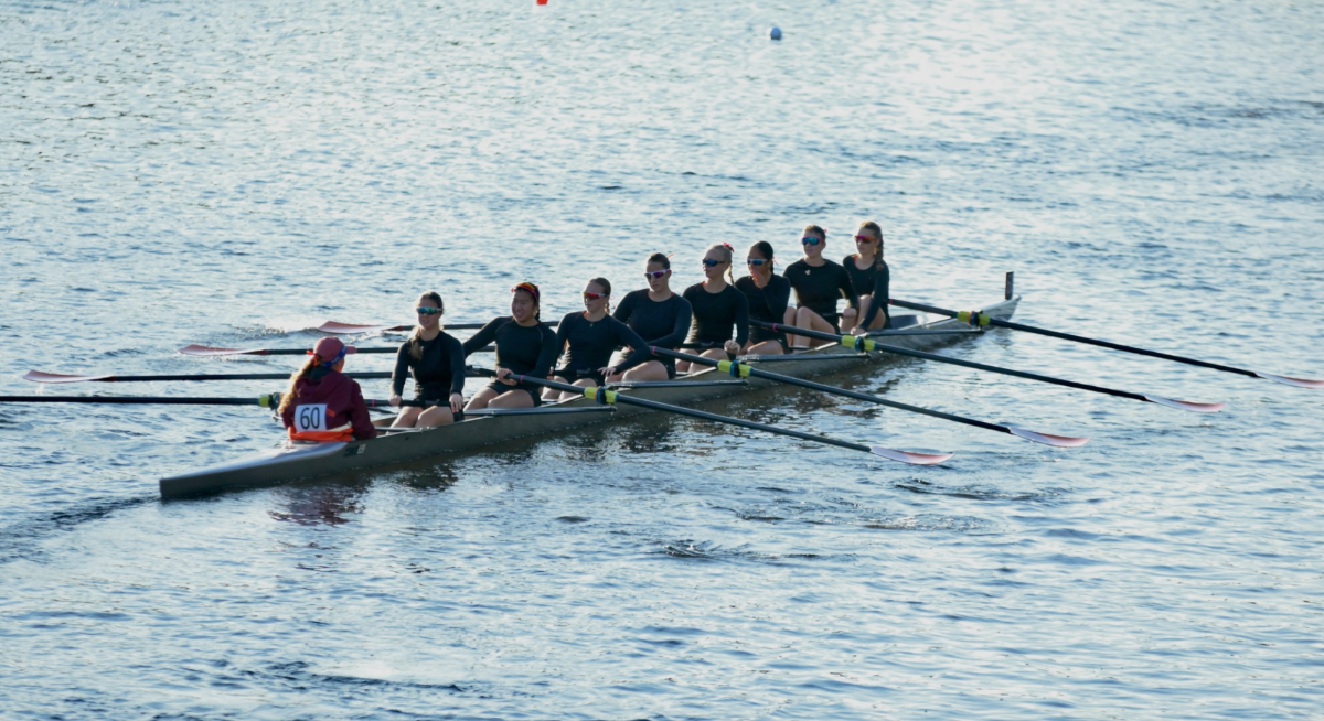 Wayland-Weston Crew races in the 60th Head of the Charles Regatta