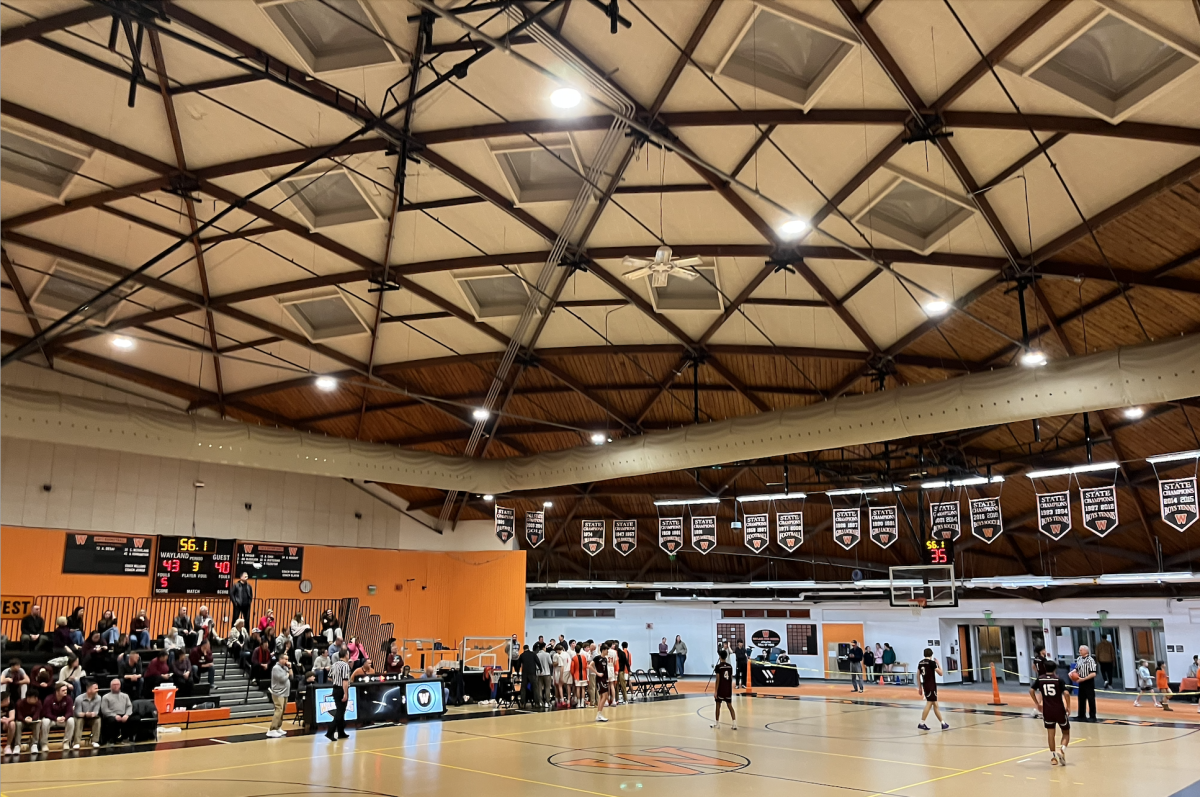 On Friday, Jan. 9, Wayland defeated Dual County League (DCL) opponent Westford Academy 62-57 behind junior Cooper McFarlane's 22 points. Wayland's record is now 4-4 heading into Tuesday's game against Weston.