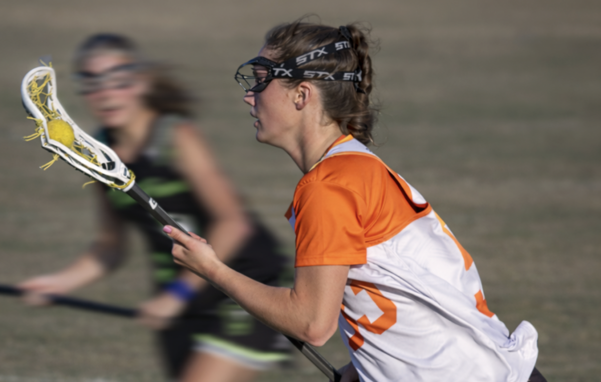 Junior Elle Mueller recently committed to play Division II lacrosse at Saint Michael's College.