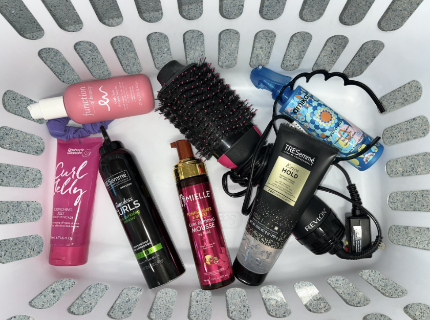 Styling curly hair, a task that may sound simple, can instead feel like a burden to many students. “Hair can be so annoying, and sometimes I just give up on it,” freshman Talia Kohl said.